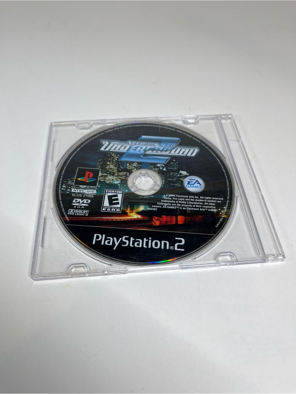 Need For Speed Underground 2 PlayStation 2 PS2 Sony Video Game 2004 Disc Only